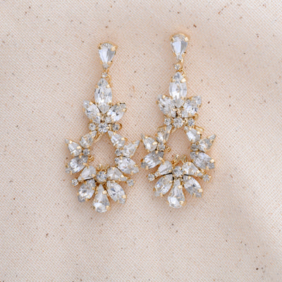 CEMRE Swarovski Statement Earrings