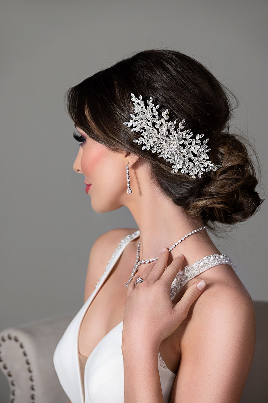 ELECTRA Swarovski Bridal Hair Comb