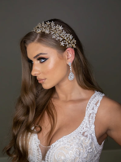 ELIANNA Swarovski Bridal Headband