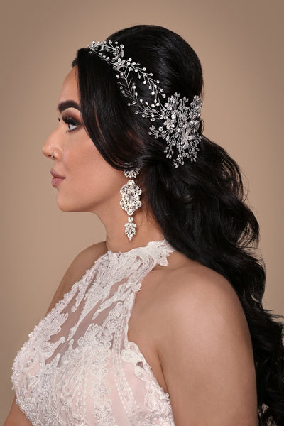 GENEVA Luxurious Bridal Headpiece