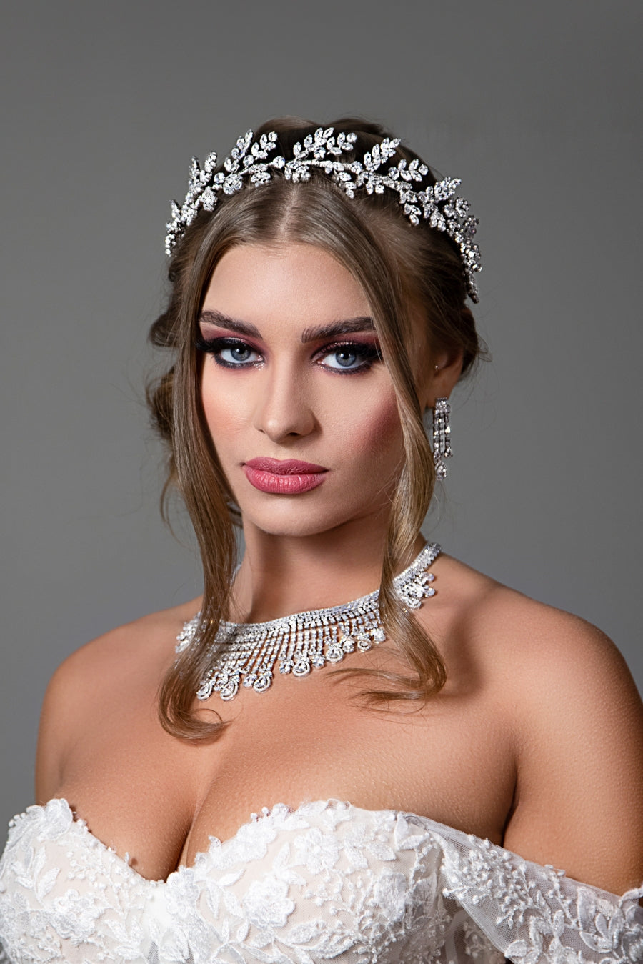 LILJA Swarovski Bridal Headband