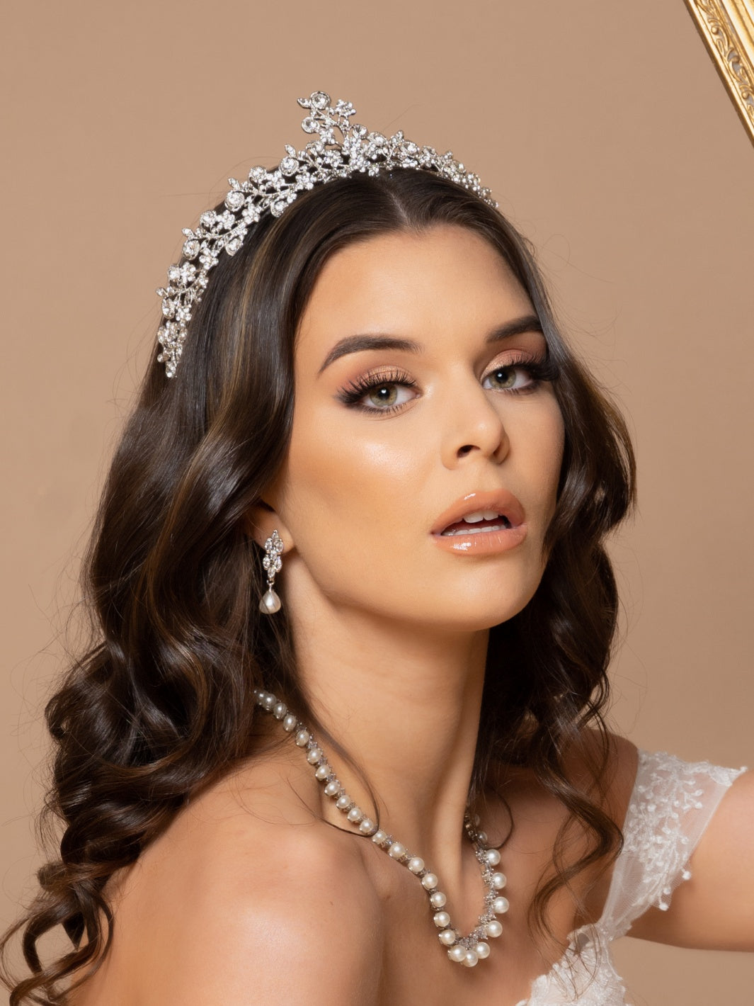 MARISOLE Swarovski Elegant Bridal Tiara ( Final Sale )