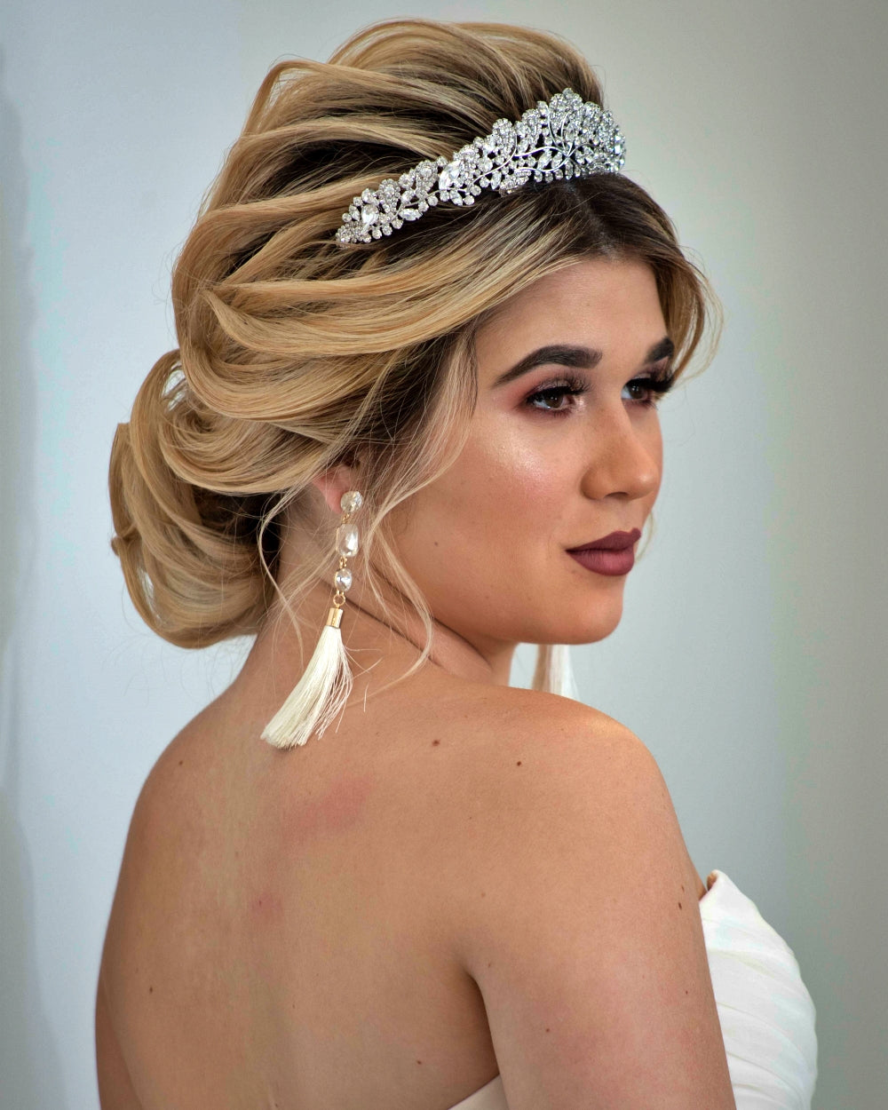 RAE Bridal Crown, Swarovski Wedding Tiara