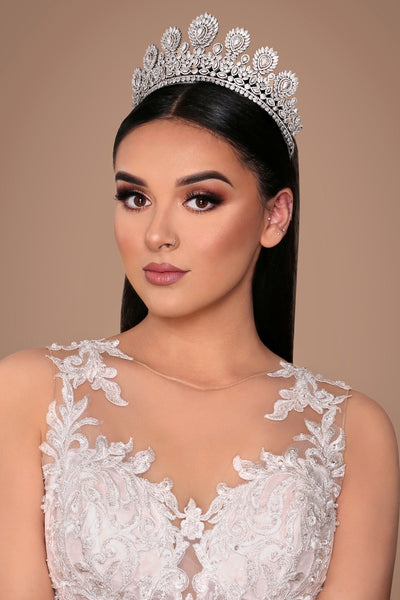 ROYAL ODETTE Luxurious Bridal Crown