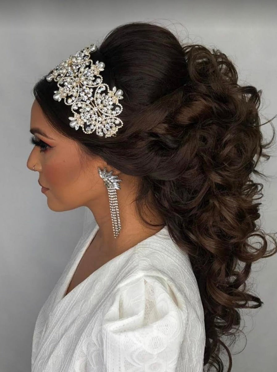 SAVANAH Swarovski Luxurious headpiece, Pearls Headband