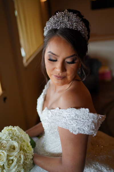 RANIER Wedding Crown, Swarovski & Pearls Tiara