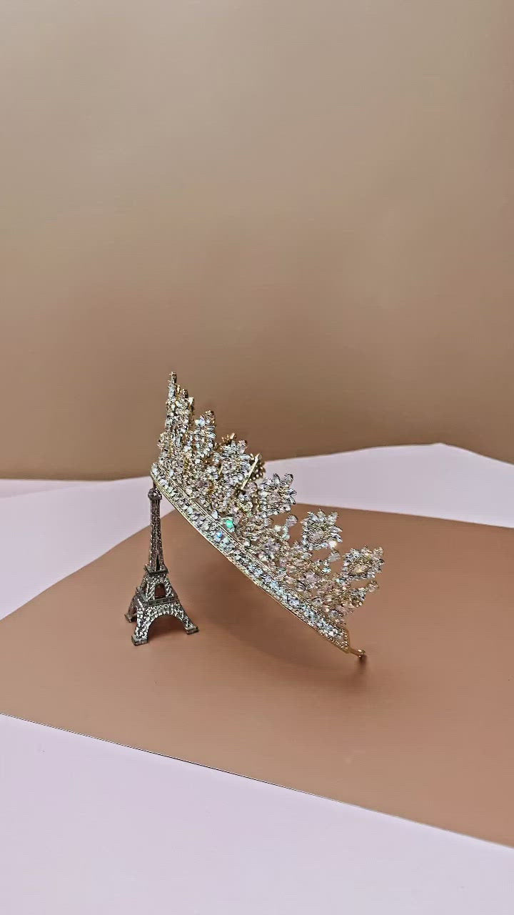 VICTORIA Swarovski Bridal Crown