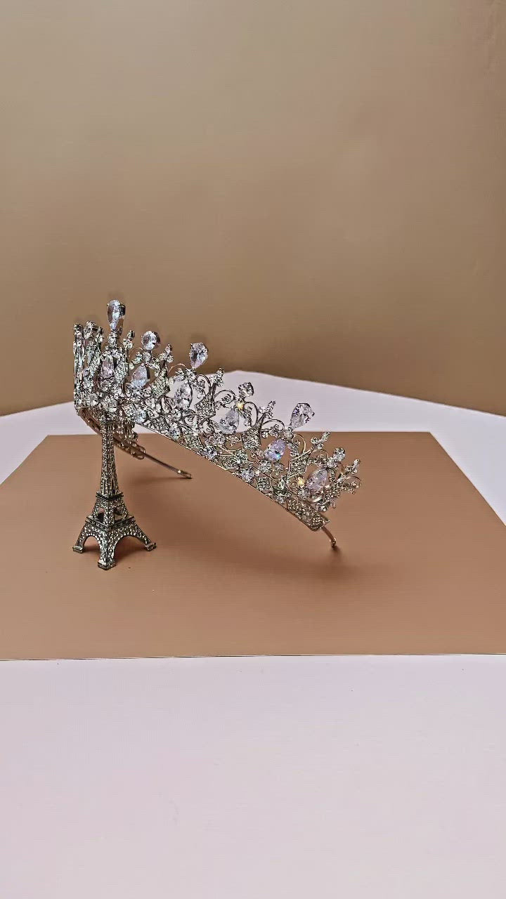 BEATRIX Swarovski Bridal Crown