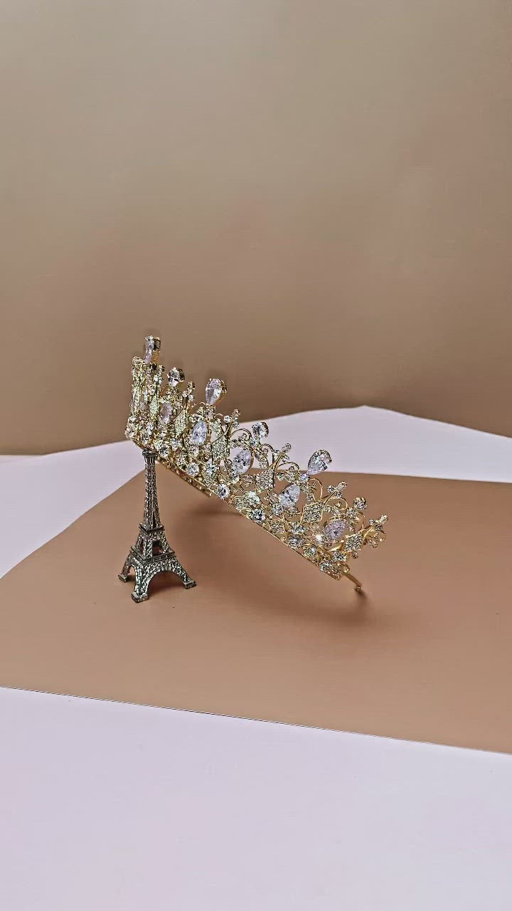 BEATRIX Swarovski Bridal Crown