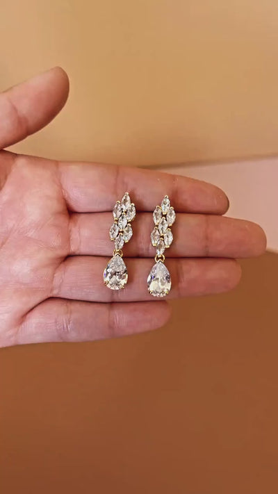 DARLING Drop Earrings, Swarovski Earrings