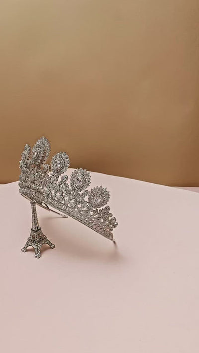 ROYAL ODETTE Luxurious Bridal Crown