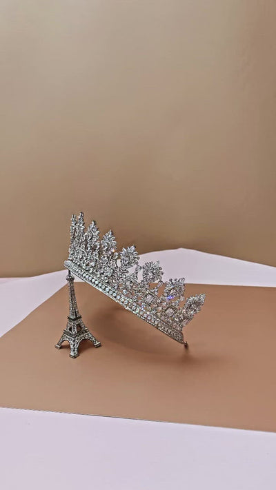 VICTORIA Swarovski Bridal Crown