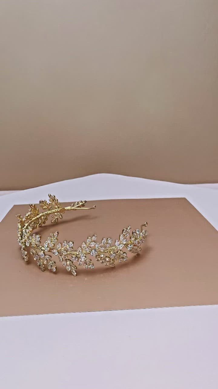 LILJA Swarovski Bridal Headband