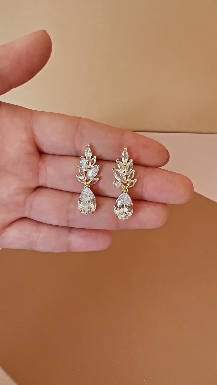 LIV Simulated Diamond Drop Earrings