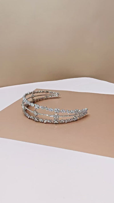 JOELENE Luxurious Swarovski Bridal Headpiece