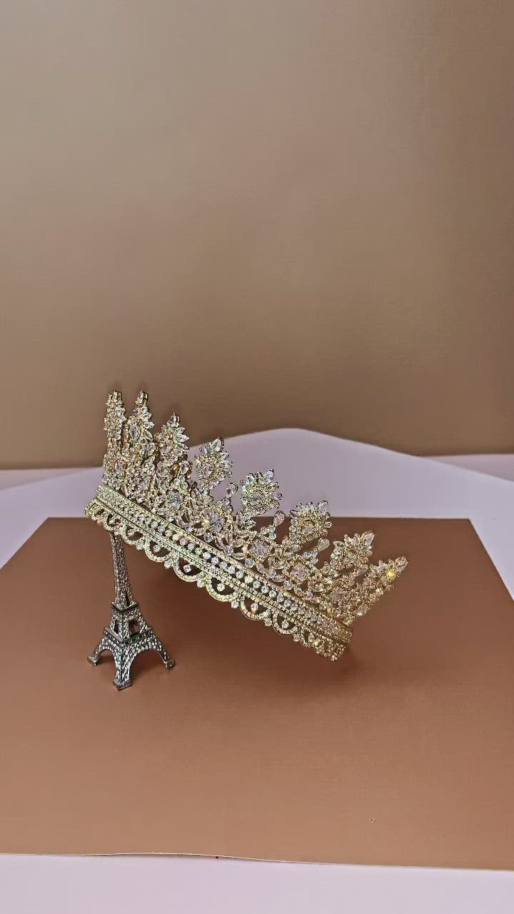 FARAH Swarovski Bridal Crown A Royal Crown.