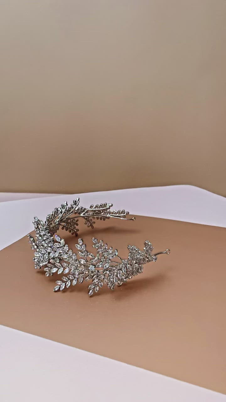 NORABEL Swarovski Stunning Bridal Headpiece