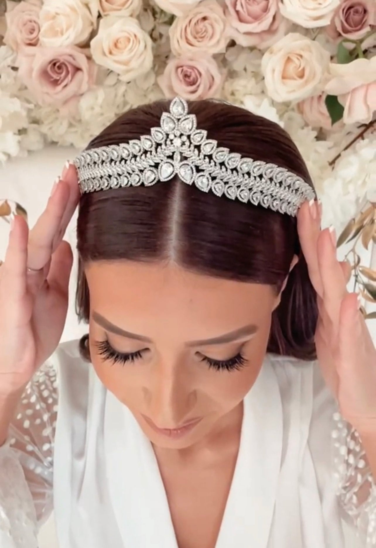 DIOR Luxurious Swarovski Bridal Tiara