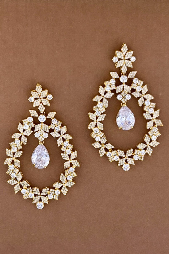 MOISSANITE Simulated Diamond Earrings
