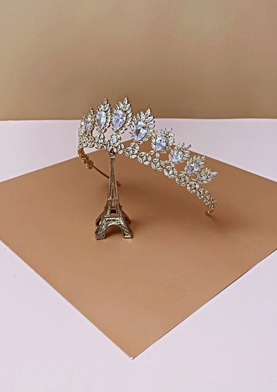 LAYLA Swarovski Bridal or Special Event Tiara and Crown