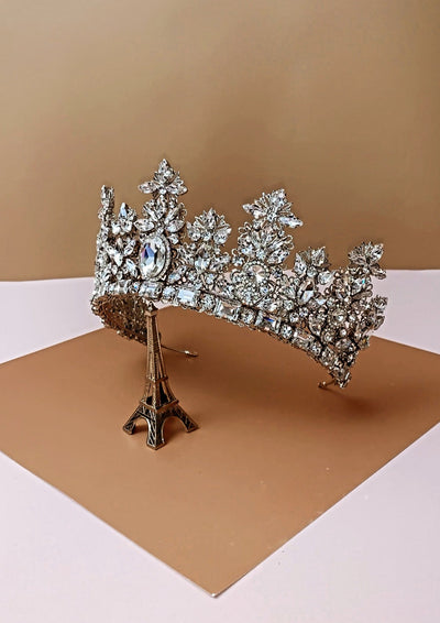 ROYAL LUXE Wedding Crown for Royal Wedding