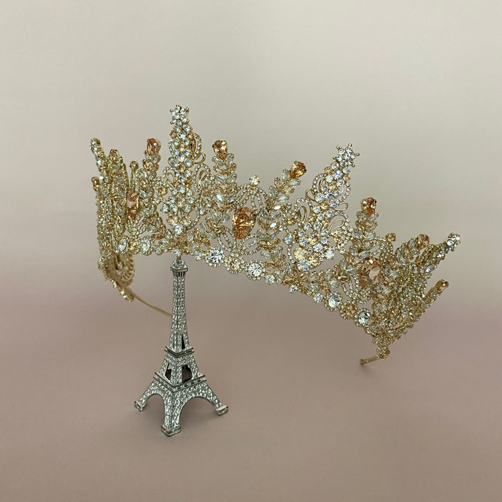 AURORA Swarovski Bridal Crown
