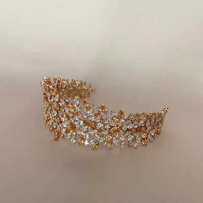 BELLE Bridal Headband, Swarovski Bridal Headpiece