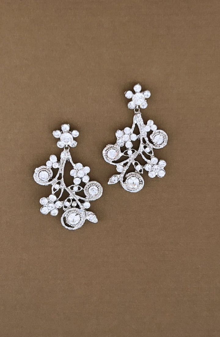 RUMI Earrings, Earrings with Swarovski Crystals
