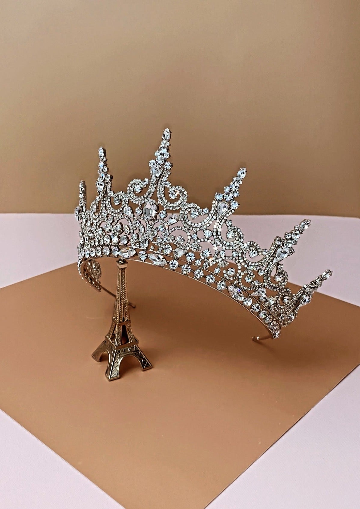 Ellee Real Quinceanera Adorned with RAQUEL Swarovski  Stunning Crown