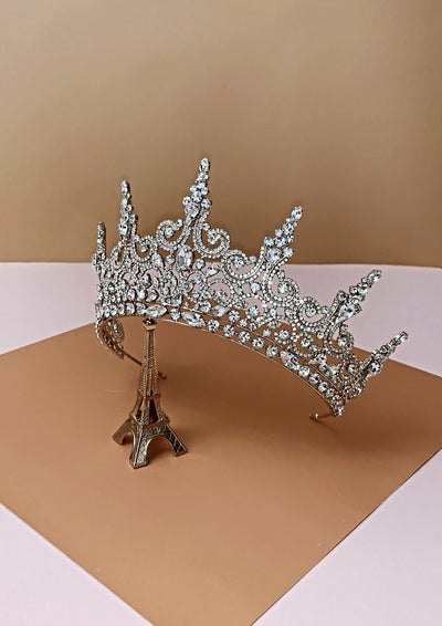 Ellee Real Quinceanera Adorned with RAQUEL Swarovski  Stunning Crown