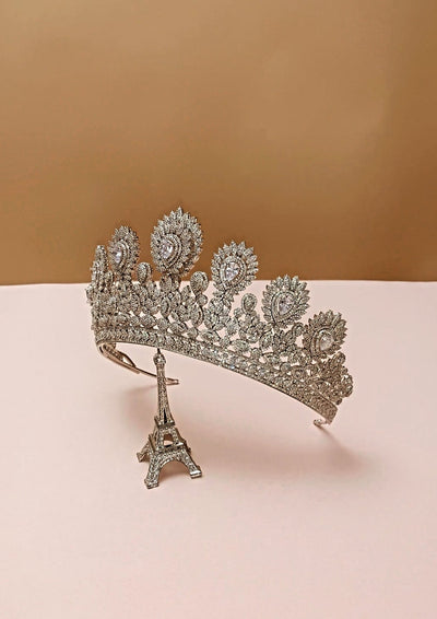 ROYAL ODETTE Luxurious Bridal Crown