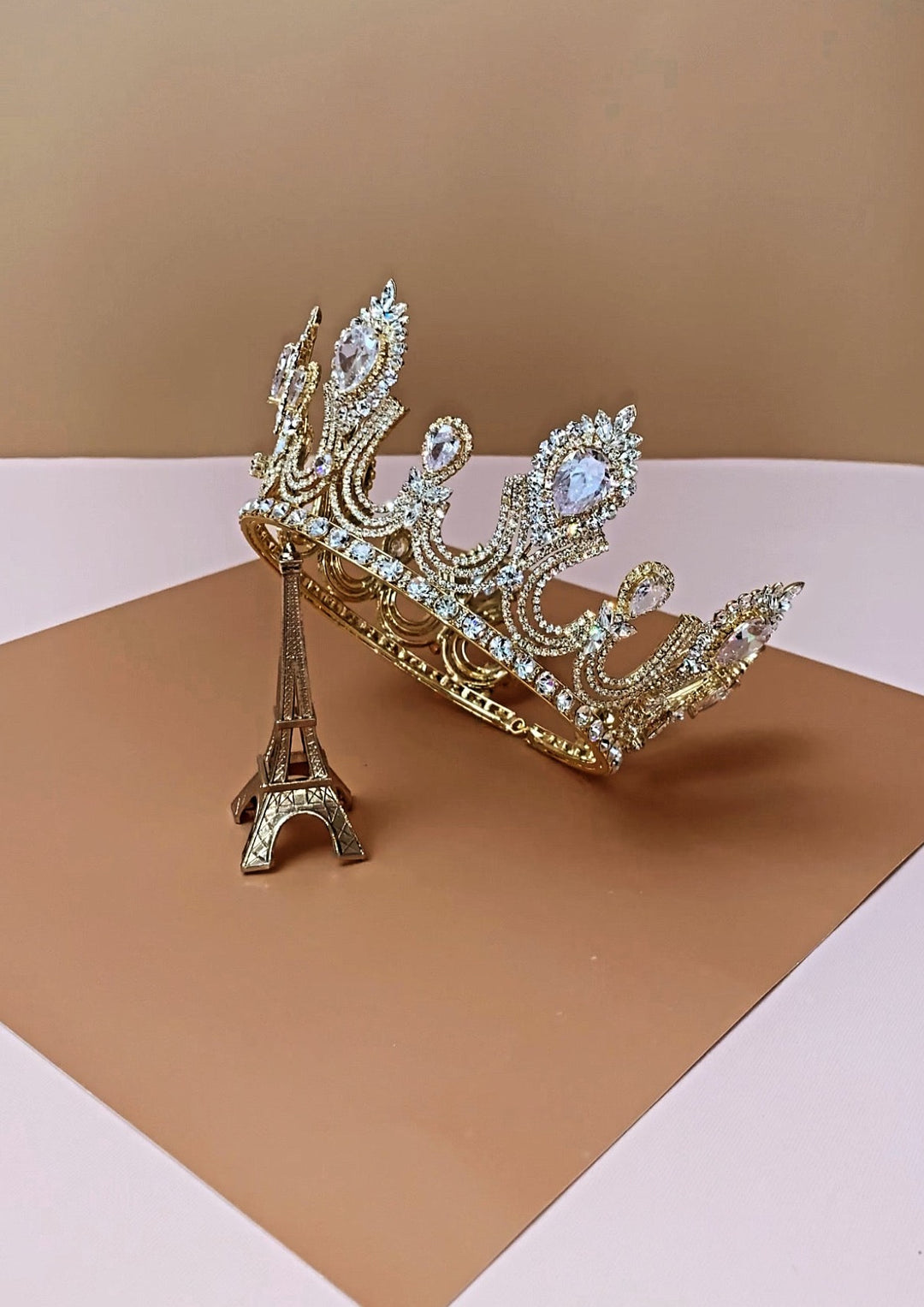 MADDEN LUXE Tiara, Bridal or Quinceanera Full Crown