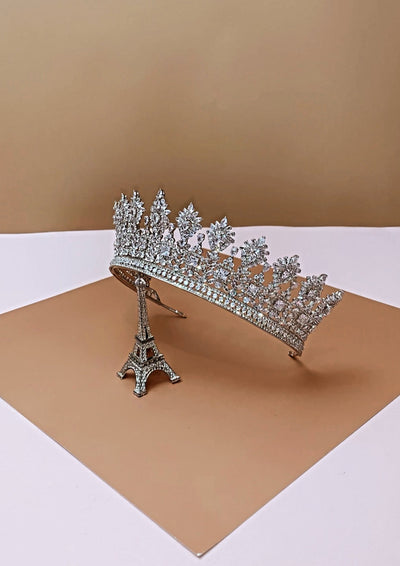 Ellee Real Quincenera Adorned with VICTORIA Swarovski Bridal Crown