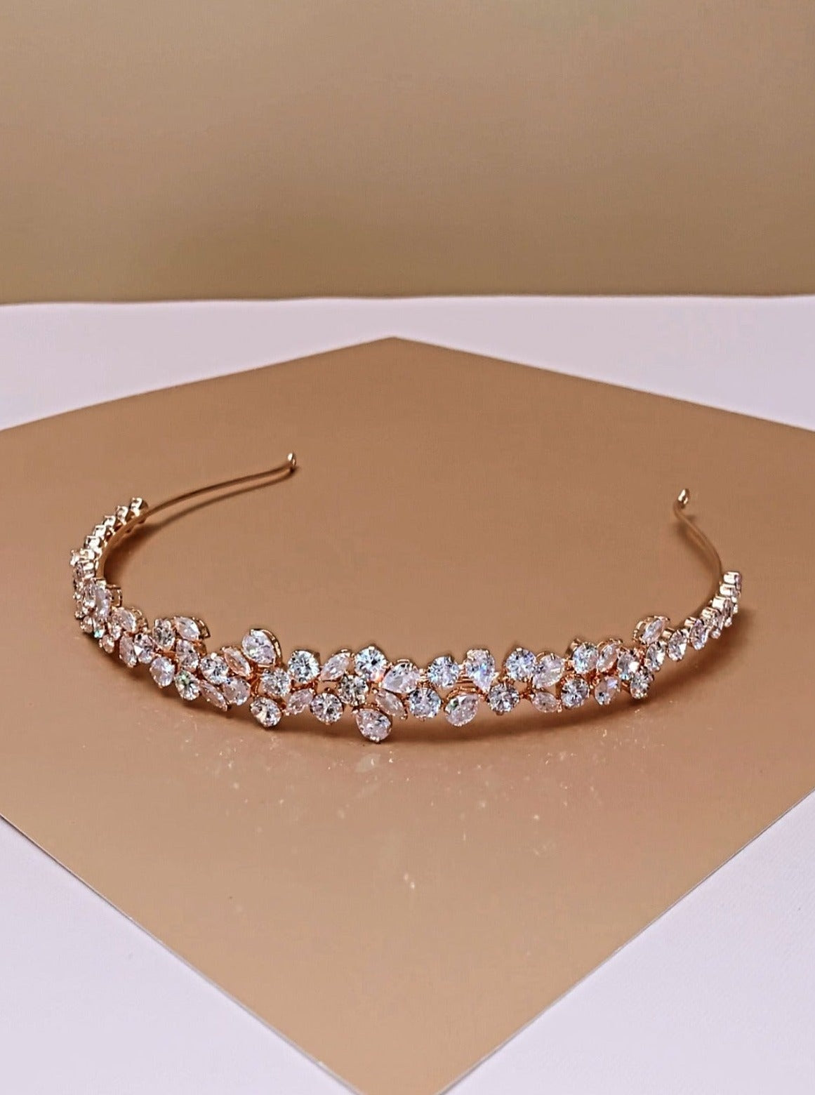 ALIX Wedding Headband, Swarovski Bridal Tiara