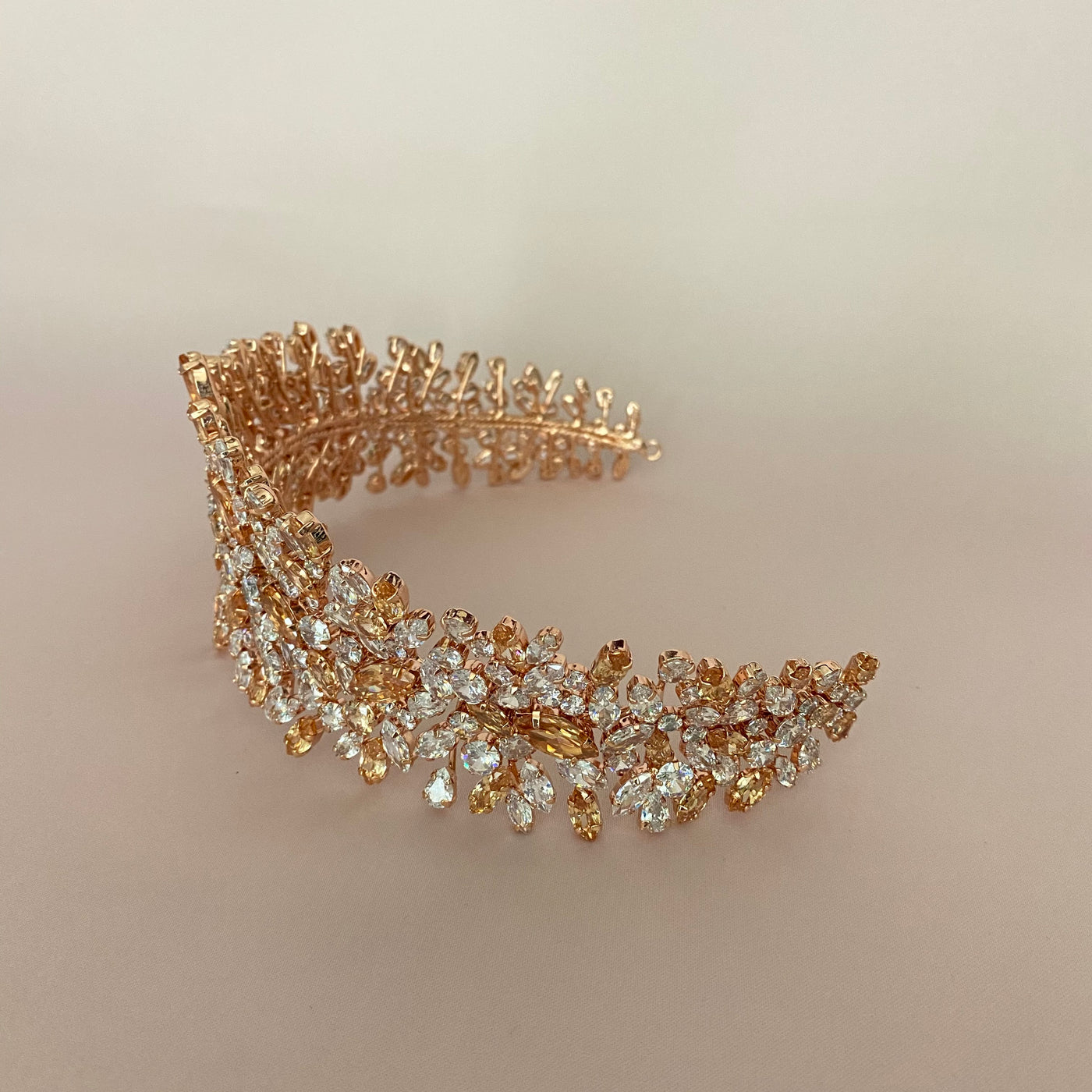 BELLE Bridal Headband, Swarovski Bridal Headpiece