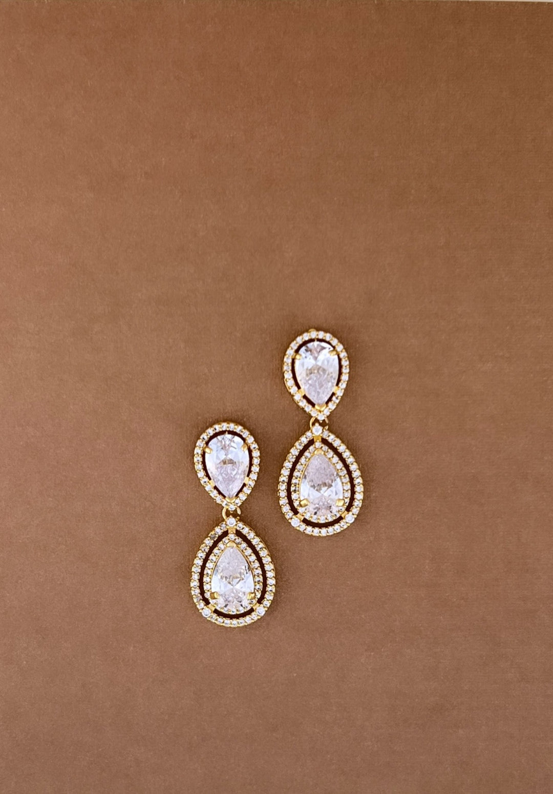 MARA Drop Earrings with Swarovski Crystals
