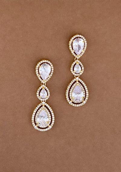 MOLLY Swarovski Crystals Earrings, Drop Earrings