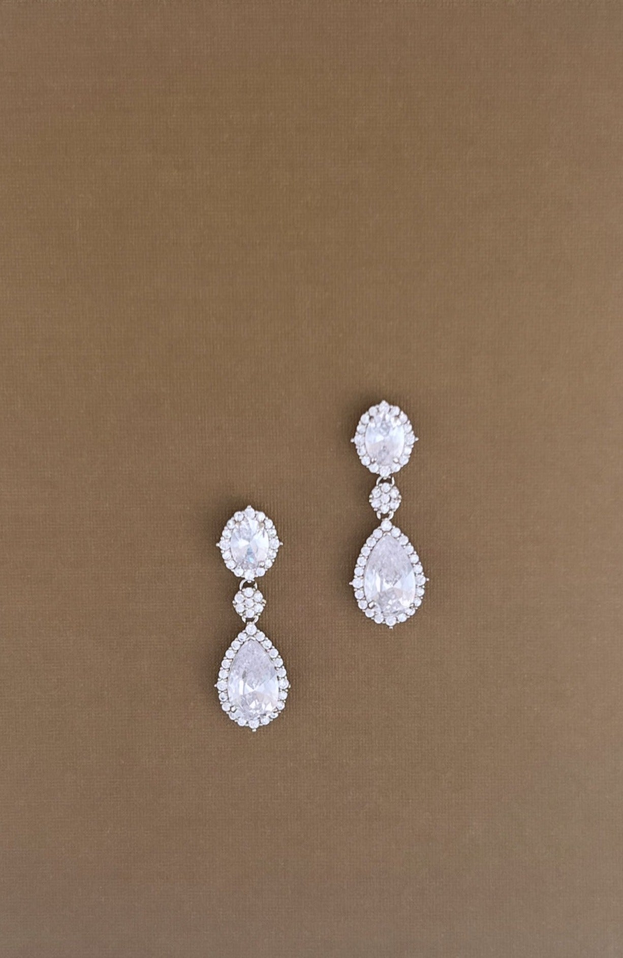AWE Drop Earrings with Gorgeous Swarovski Crystals