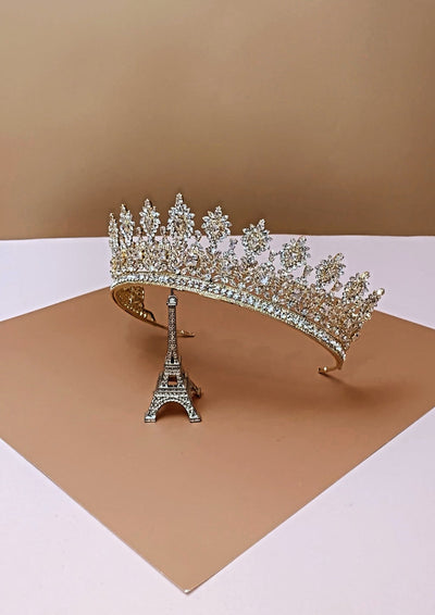 Ellee Real Quincenera Adorned with VICTORIA Swarovski Bridal Crown