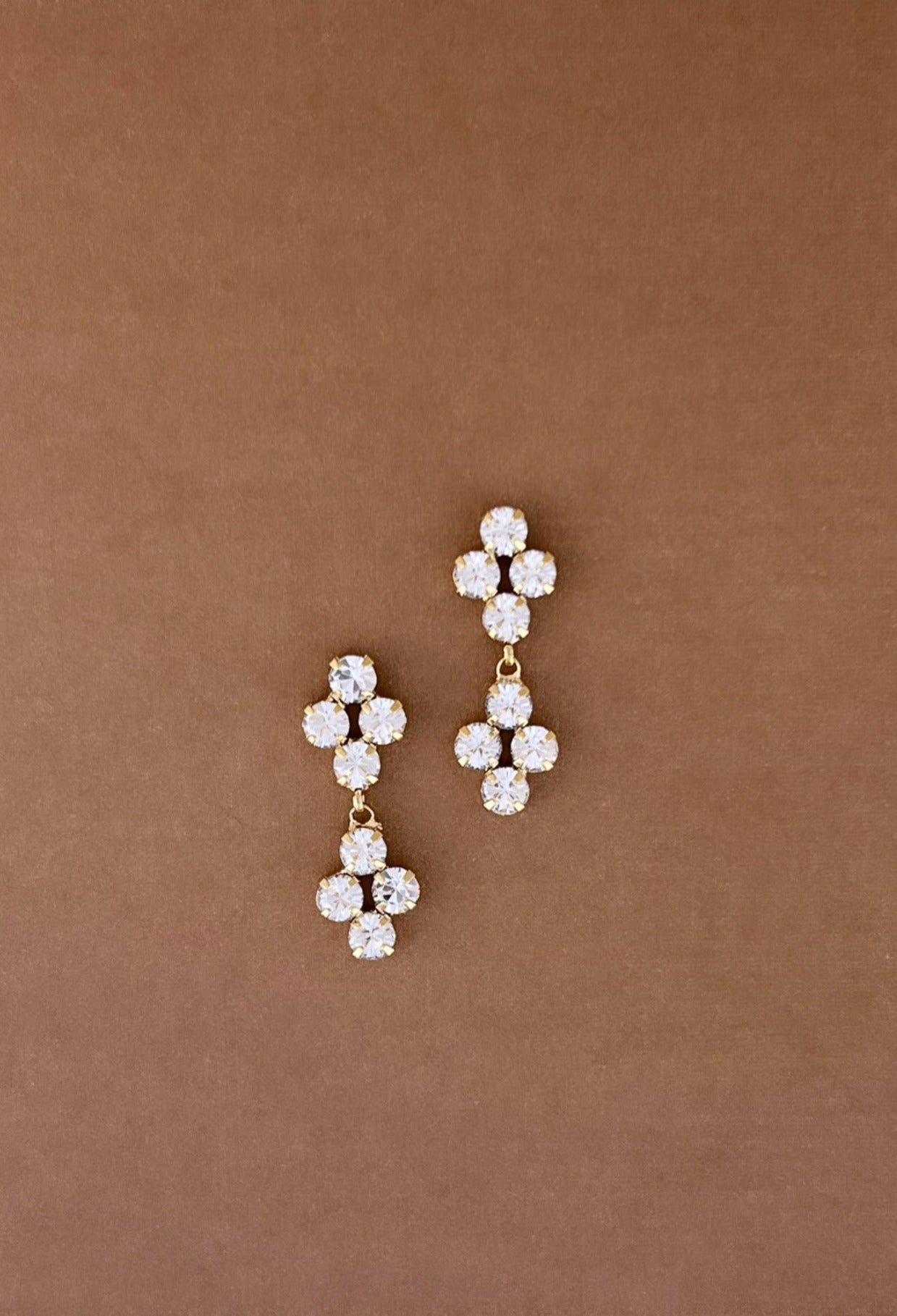 HONEYMOON Earrings, Swarovski Earrings ( Final Sale )
