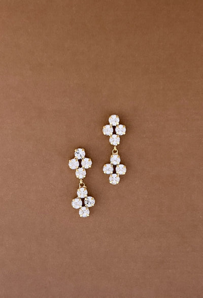 HONEYMOON Earrings, Swarovski Earrings ( Final Sale )