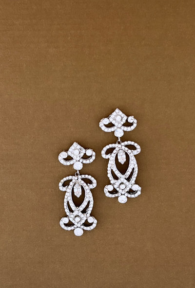 LILY Earrings, Swarovski Earrings