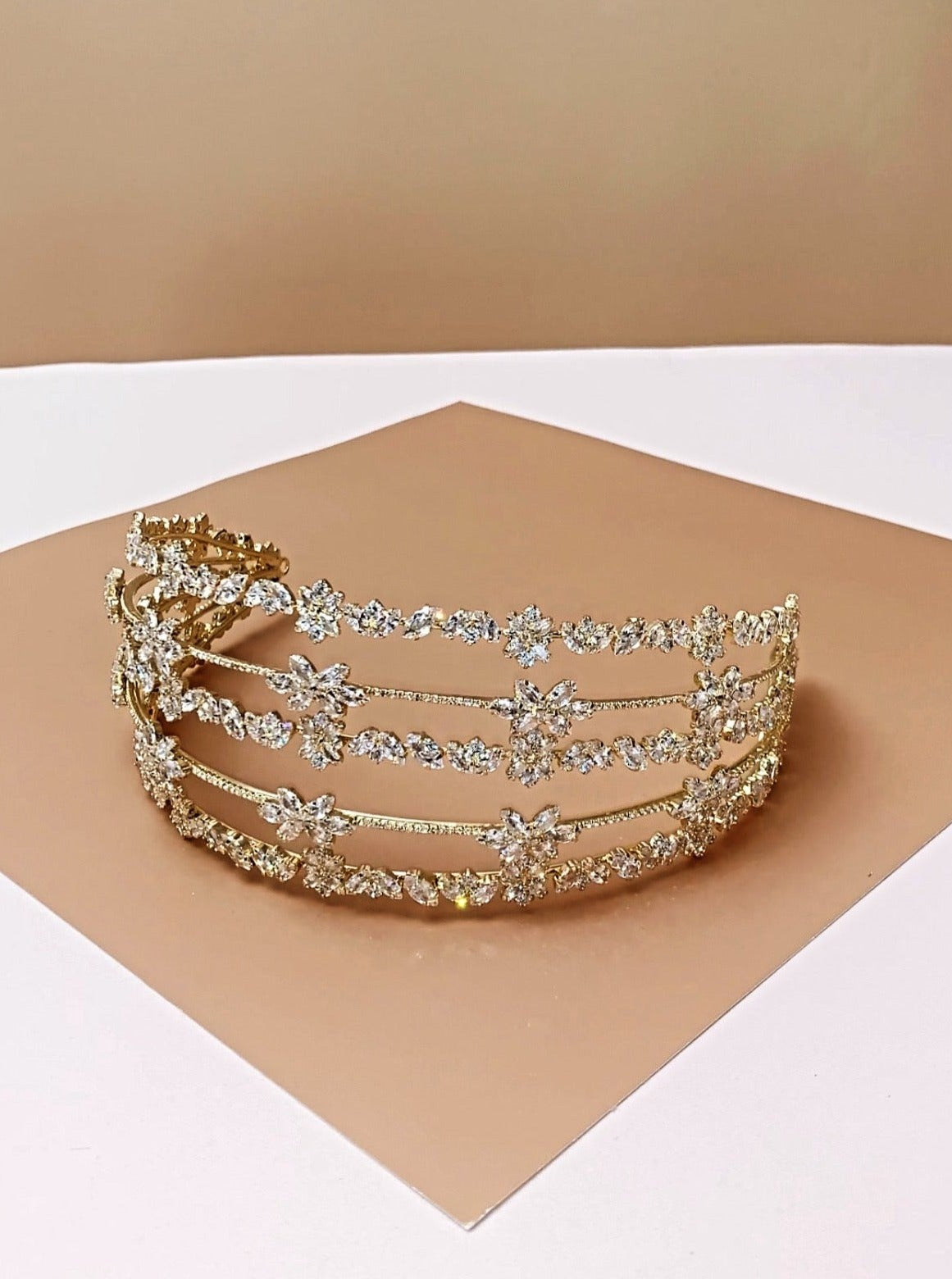 ESTELLE Luxurious Swarovski Bridal Headpiece