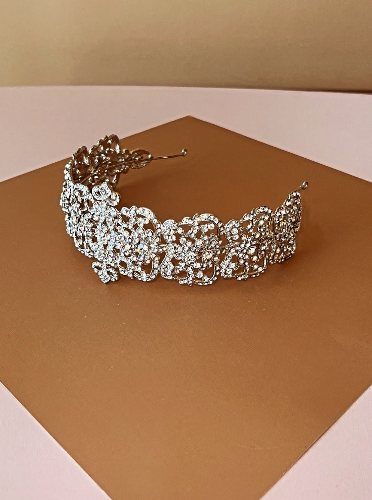 ADDILYN Swarovski Angelic Most Luxurious Bridal Headpiece
