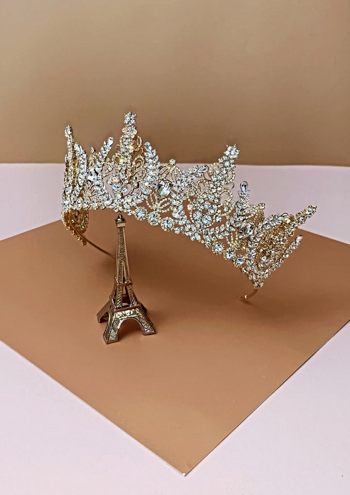 AURORA Swarovski Bridal Crown