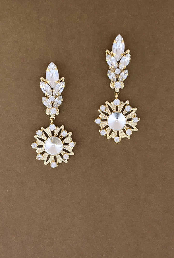 May Ikon Earrings Gold 