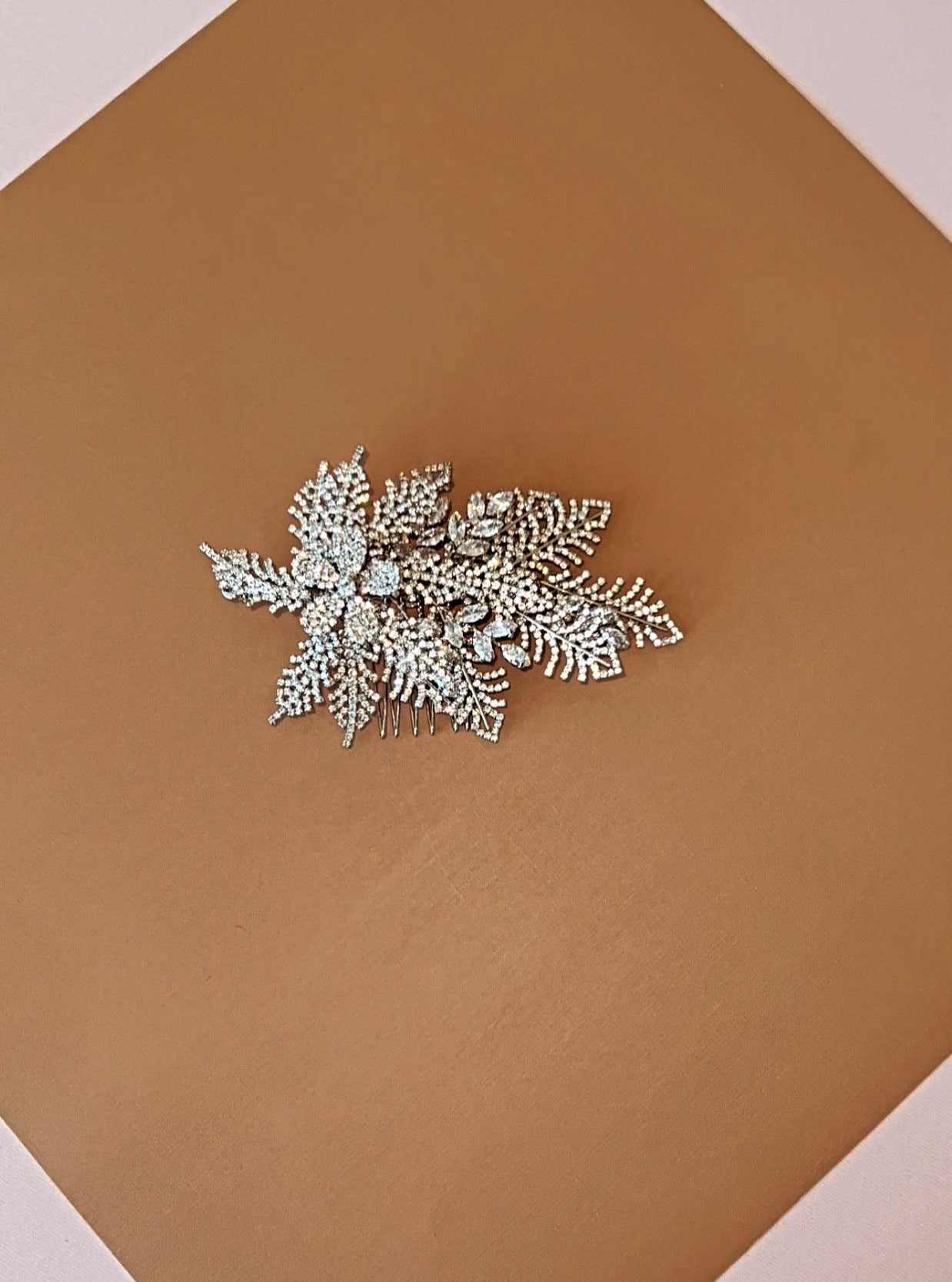 DARYA Swarovski Hair Comb, Wedding Headpiece ( Final Sale)
