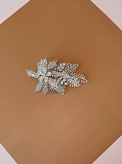 DARYA Swarovski Hair Comb, Wedding Headpiece ( Final Sale)