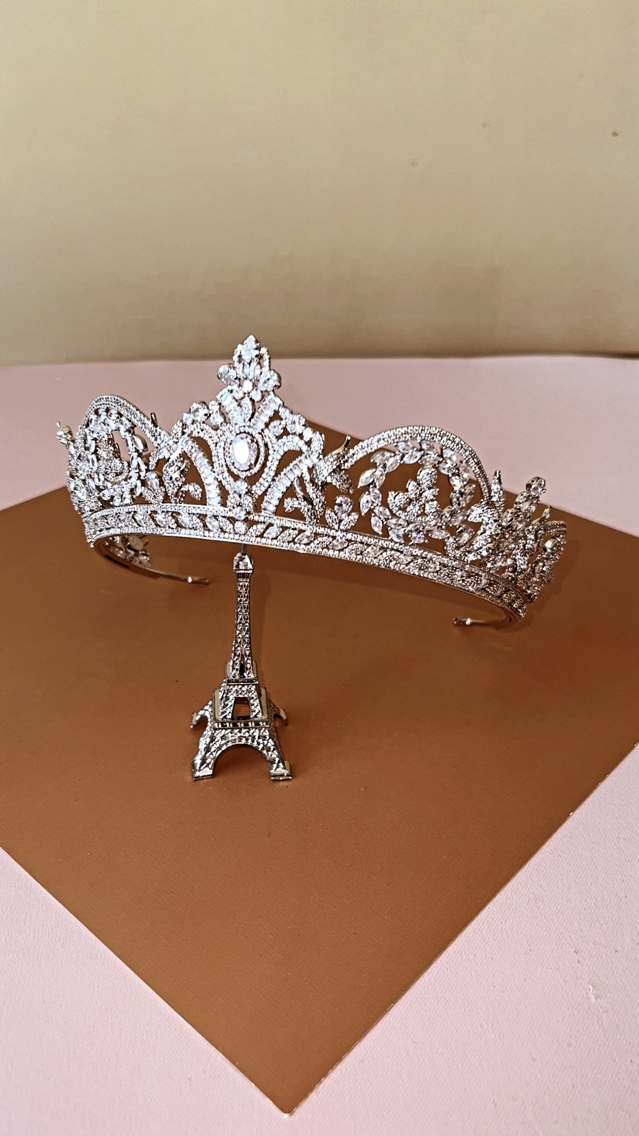 Ellee Real Quinceanera Adorned with REALE Gorgeous Swarovski Crystals Stunning Tiara