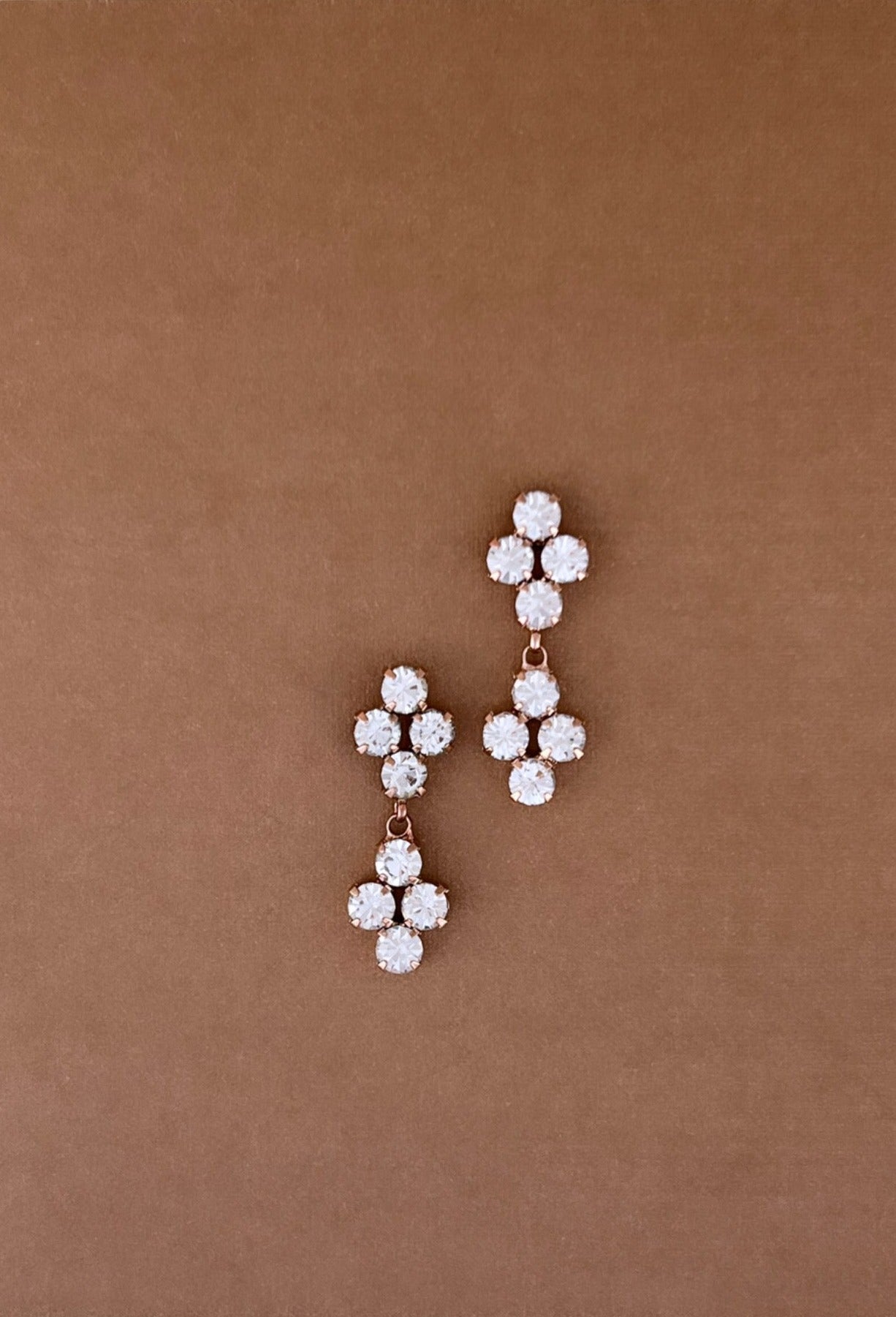 HONEYMOON Earrings, Swarovski Earrings ( Final Sale )